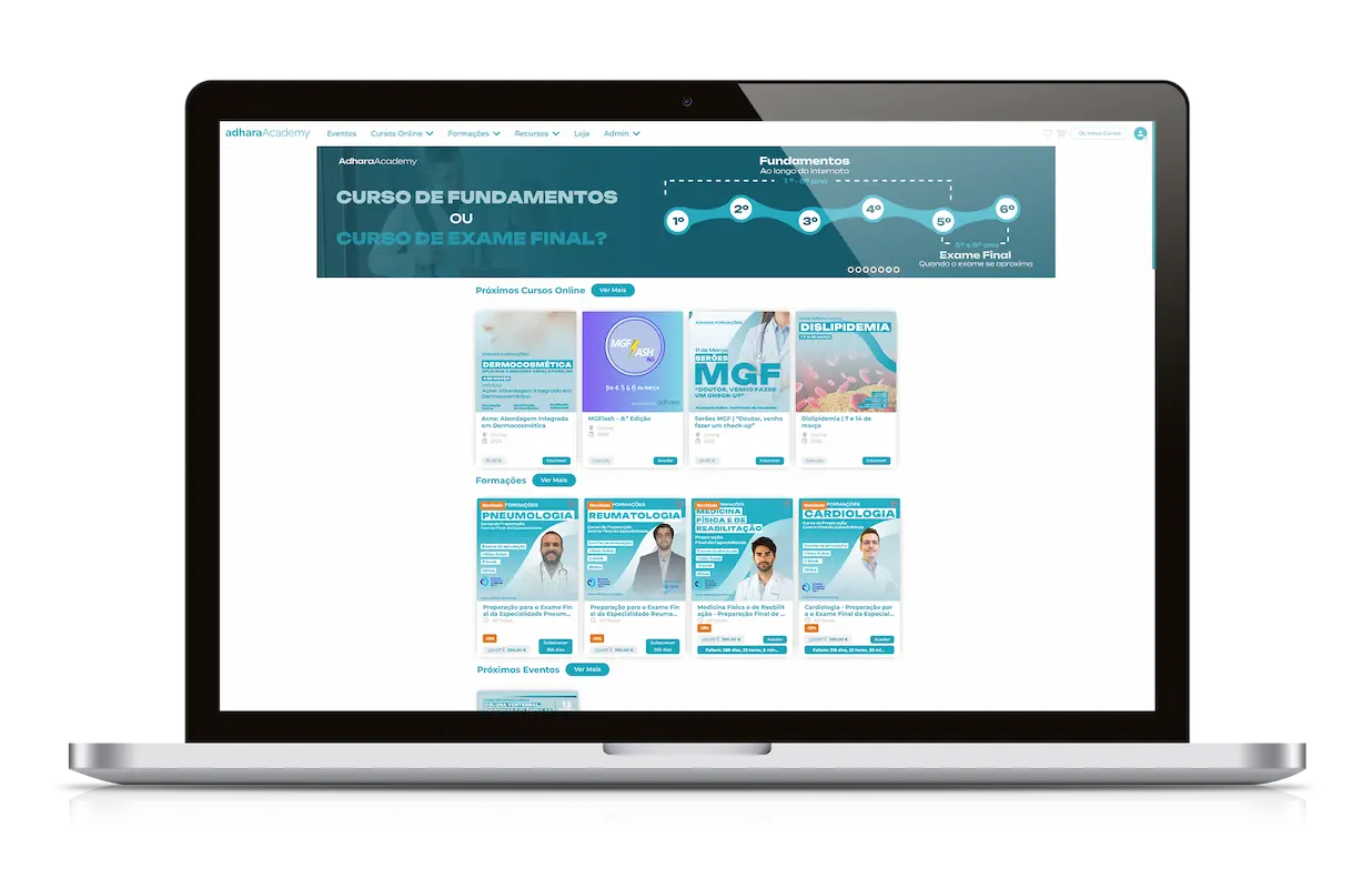 AdharaAcademy Plataforma